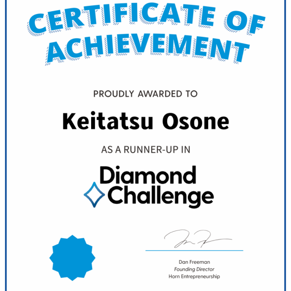 Diamond Challenge China National Runners-Up